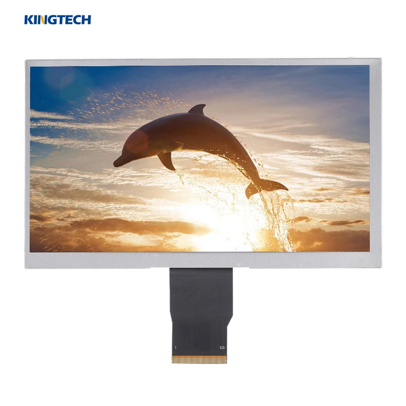 TTL Interface 7 Inch 1024x600 All View Angle LCD Display